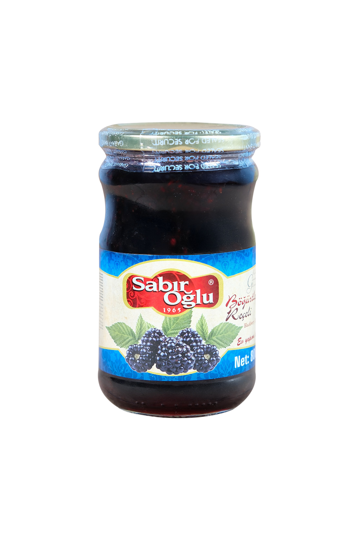 Böğürtlen Reçeli Net 800 gr Kavanoz